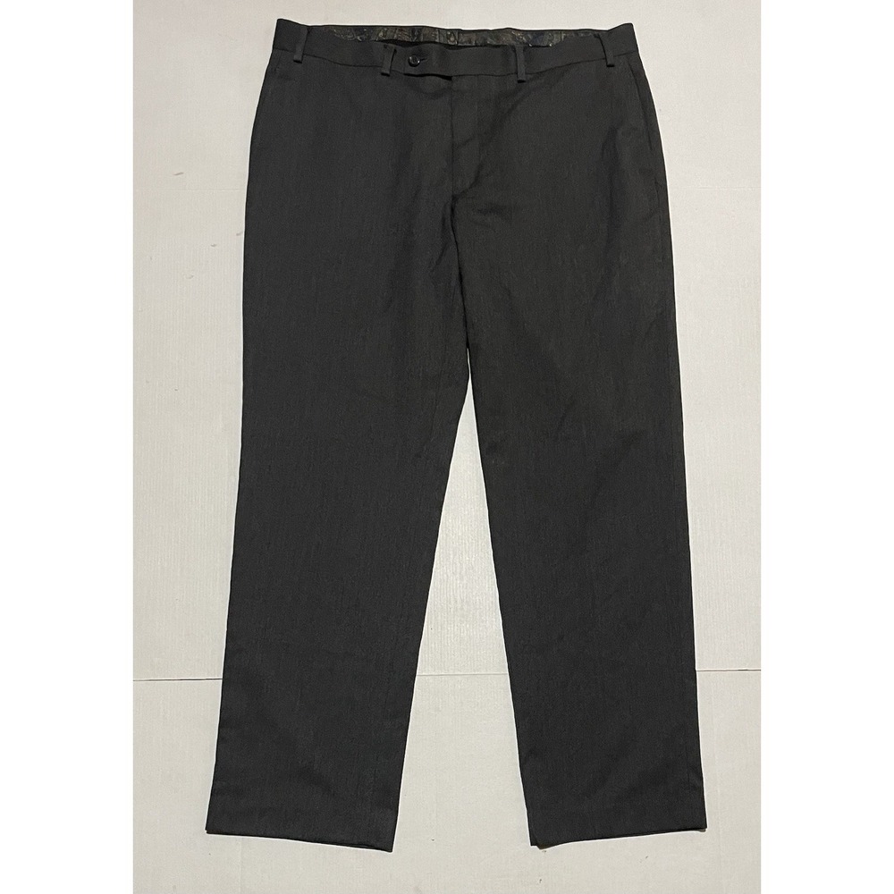 Lauren Ralph Lauren Dress Pants Mens 36 X 30 Gray Flat Front Career Slacks